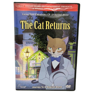 The Cat Returns (DVD, 2005, 2-disc set) Anime Studio Ghibli Morita Miyazaki Rare